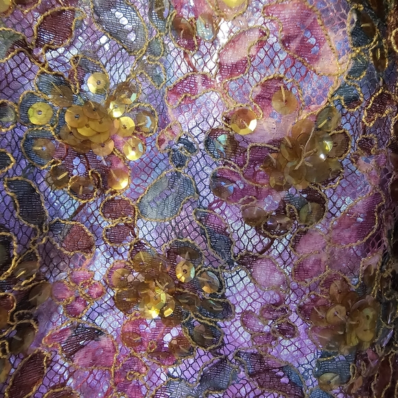 FABULOUS JONATHAN TAIT VINTAGE  TAFETTA PARTY DRESS!!! 👗 ❤️ 🩷 - Picture 14 of 16